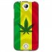 TPU1M320RASTA - Coque souple pour Acer Liquid M320 avec impression Motifs rasta