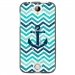 TPU1M330ANCRE - Coque souple pour Acer Liquid M330 avec impression Motifs ancre