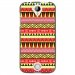 TPU1M330AZTEQUEJAUROU - Coque souple pour Acer Liquid M330 avec impression Motifs aztèque jaune et rouge