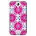 TPU1M330GUY01 - Coque souple pour Acer Liquid M330 avec impression Motifs ronds en forme de bonhommes