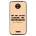 TPU1MOTOCPERFECTIONBEIGE - Coque souple pour Motorola Moto C avec impression Motifs frôler la perfection beige
