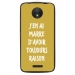 TPU1MOTOCRAISONOR - Coque souple pour Motorola Moto C avec impression Motifs marre d'avoir raison or