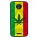 TPU1MOTOCRASTA - Coque souple pour Motorola Moto C avec impression Motifs rasta