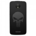 TPU1MOTOCSKULLCARBONE - Coque souple pour Motorola Moto C avec impression Motifs tête de mort sur fond carbone