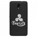 TPU1ROBBYTRISKEL - Coque souple pour Wiko Robby avec impression Motifs Triskel Celte blanc
