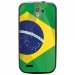 TPU1SFRTRAIL4DRAPBRESIL - Coque souple pour SFR StarTrail 4 avec impression Motifs drapeau du Brésil