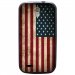 TPU1SFRTRAIL4DRAPUSAVINTAGE - Coque souple pour SFR StarTrail 4 avec impression Motifs drapeau USA vintage