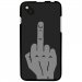 TPU1SUNSET2MAINDOIGT - Coque Souple en gel pour Wiko Sunset 2 avec impression Motifs doigt d'honneur