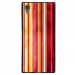 TPU1XA1ULTRABANDESVINT2 - Coque souple pour Sony Xperia XA1 Ultra avec impression Motifs bandes effets vintages 2