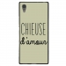 TPU1XA1ULTRACHIEUSEVERT - Coque souple pour Sony Xperia XA1 Ultra avec impression Motifs Chieuse d'Amour vert