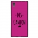 TPU1XA1ULTRADISCAMIONFUSHIA - Coque souple pour Sony Xperia XA1 Ultra avec impression Motifs Dis Camion fushia