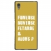 TPU1XA1ULTRAFUMEUSEOR - Coque souple pour Sony Xperia XA1 Ultra avec impression Motifs fumeuse et alors or