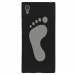 TPU1XA1ULTRAPIED - Coque souple pour Sony Xperia XA1 Ultra avec impression Motifs empreinte de pied