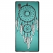 TPU1XA1ULTRAREVEBLEU - Coque souple pour Sony Xperia XA1 Ultra avec impression Motifs attrape rêve sur fond bleu