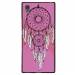 TPU1XA1ULTRAREVEROSE - Coque souple pour Sony Xperia XA1 Ultra avec impression Motifs attrape rêve sur fond rose
