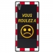 TPU1XA1ULTRASPEEDCONTROL - Coque souple pour Sony Xperia XA1 Ultra avec impression Motifs panneau de contrôle de vitesse