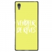 TPU1XA1ULTRAVENDREVEJAUNE - Coque souple pour Sony Xperia XA1 Ultra avec impression Motifs vendeur de rêves jaune