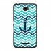 TPU1XPE4ANCRE - Coque souple pour Sony Xperia E4 avec impression Motifs ancre
