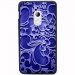 TPU1Z200ARABESQUEBLEU - Coque souple pour Acer Liquid Z200 avec impression Motifs arabesque bleu