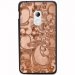 TPU1Z200ARABESQUEBRONZE - Coque souple pour Acer Liquid Z200 avec impression Motifs arabesque bronze