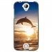 TPU1Z320DAUPHIN - Coque souple pour Acer Liquid Z320 avec impression Motifs dauphin