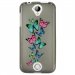 TPU1Z320PAPILLONS - Coque souple pour Acer Liquid Z320 avec impression Motifs papillons colorés
