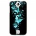 TPU1Z320PAPILLONSBLEUS - Coque souple pour Acer Liquid Z320 avec impression Motifs papillons bleus