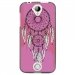 TPU1Z320REVEROSE - Coque souple pour Acer Liquid Z320 avec impression Motifs attrape rêve sur fond rose