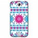TPU1Z330GUY04 - Coque souple pour Acer Liquid Z330 avec impression Motifs ronds en forme de bonhommes 4