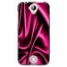 TPU1Z330SOIEROSE - Coque souple pour Acer Liquid Z330 avec impression Motifs soie drapée rose