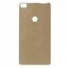 TPULOOKCUIRP8MAXOR - Coque souple Leather-Look aspect cuir coloris or contour transparent pour Huawei Ascend P8 Max
