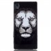 TPUZ5LION - Coque souple Housse noire pour Sony Xperia Z5 motif lion