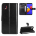 WALLET-A01CORE - Etui type portefeuille Galaxy A01-CORE noir avec rabat latéral fonction stand