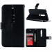 WALLET-NOKIA61NOIR - Etui Nokia 6.1 type portefeuille noir avec logements cartes