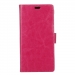 WALLET-NOKIA6FUSHIA - Etui Nokia 6 type portefeuille fushia avec logements cartes