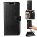 WALLET-PIXEL3ANOIR - Etui Google Pixel 3A noir avec rabat latéral et logements cartes