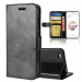 WALLET-REDMI5A - Etui Redmi-5A noir avec rabat latéral et logements cartes