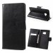 WALLET-UULTRANOIR - Etui HTC U-Ultra type portefeuille noir rabat latéral magnétique