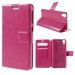 WALLETDES626ALLFUSHIA - Etui type portefeuille fushia complet pour HTC Desire 626 rabat latéral articulé fonction stand