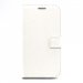 WALLETGALJ5BLANC - Etui type portefeuille blanc Samsung Galaxy J5 avec rabat latéral articulé fonction 
