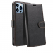 WALLETIP13PRONOIR - Etui portefeuille iPhone 13 Pro coloris NOIR rabat latéral articulé fonction stand