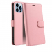 WALLETIP13PROROSE - Etui portefeuille iPhone 13 Pro coloris ROSE rabat latéral articulé fonction stand