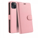 WALLETIP13ROSE - Etui portefeuille iPhone 13 coloris ROSE rabat latéral articulé fonction stand
