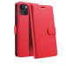 WALLETIP13ROUGE - Etui portefeuille iPhone 13 coloris ROUGE rabat latéral articulé fonction stand