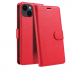 WALLETIP14PLUSROUGE - Etui portefeuille iPhone 14 Plus coloris ROUGE rabat latéral articulé fonction stand