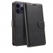 WALLETIP14PMXNOIR - Etui portefeuille iPhone 14 PRO MAX coloris NOIR rabat latéral articulé fonction stand