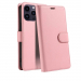 WALLETIP14PMXROSE - Etui portefeuille iPhone 14 PRO MAX coloris ROSE rabat latéral articulé fonction stand