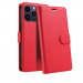 WALLETIP14PMXROUGE - Etui portefeuille iPhone 14 PRO MAX coloris ROUGE rabat latéral articulé fonction stand