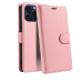 WALLETIP15PMXROSE - Etui portefeuille iPhone 15 PRO MAX coloris ROSE rabat latéral articulé fonction stand