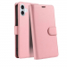 WALLETIP16ROSE - Etui portefeuille iPhone 16 coloris ROSE rabat latéral articulé fonction stand